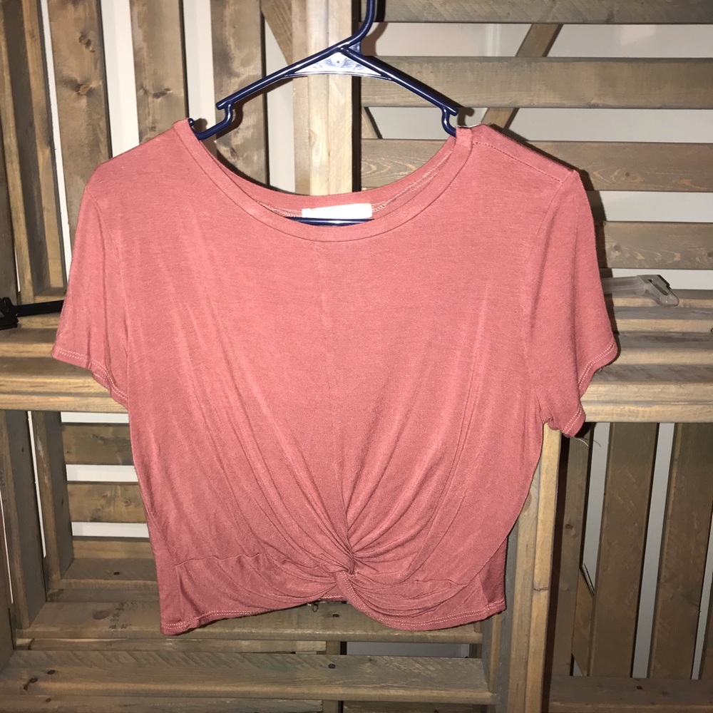 Knot crop top